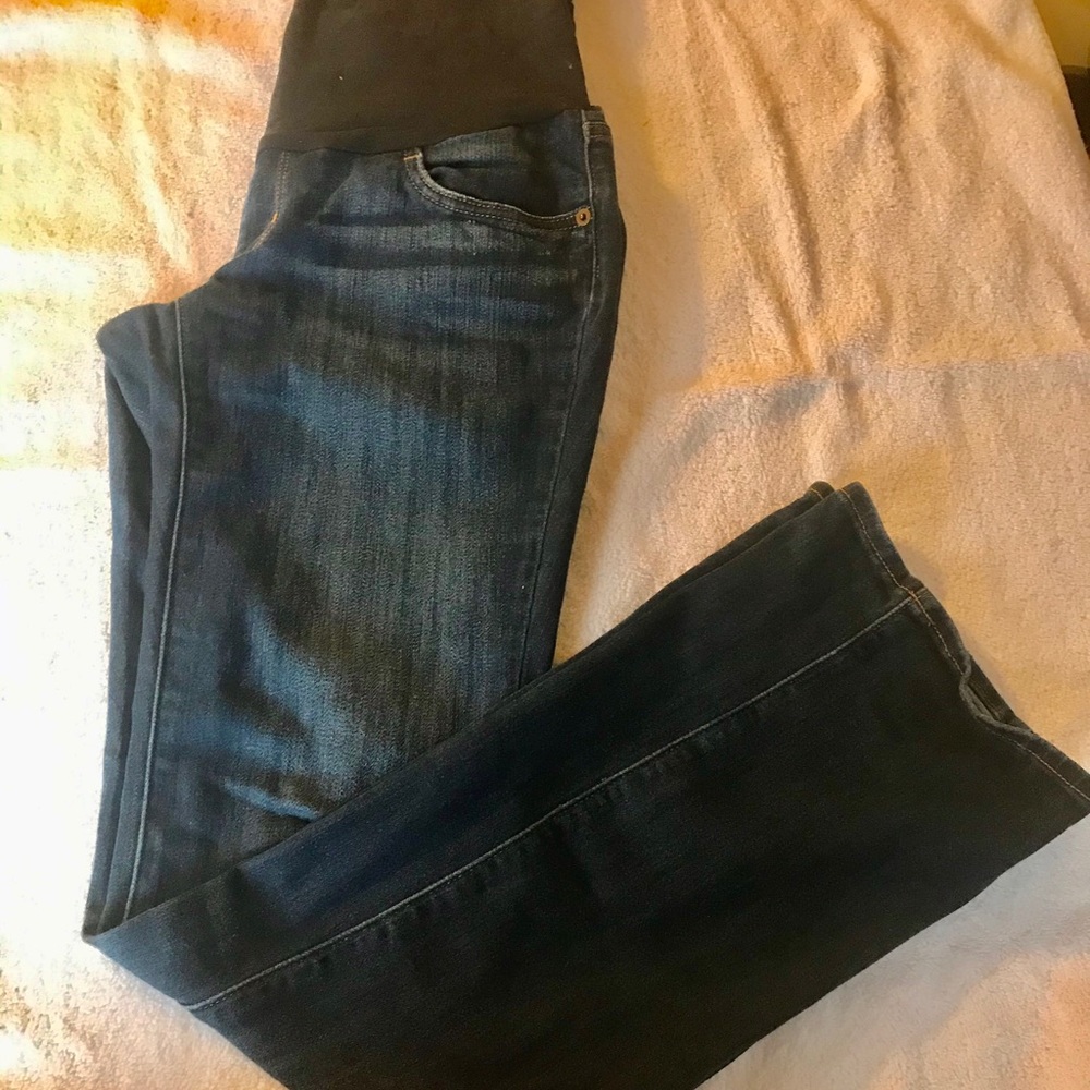 Maternity boot cut jeans